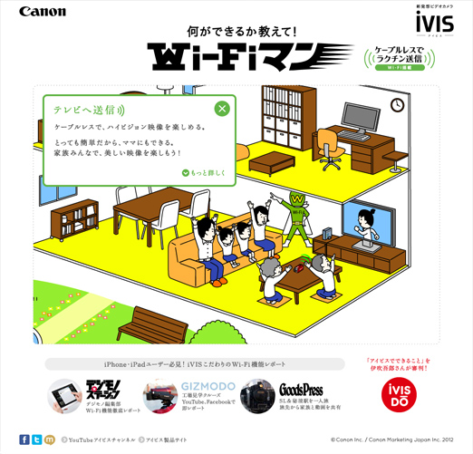 Canon iVIS Special Site